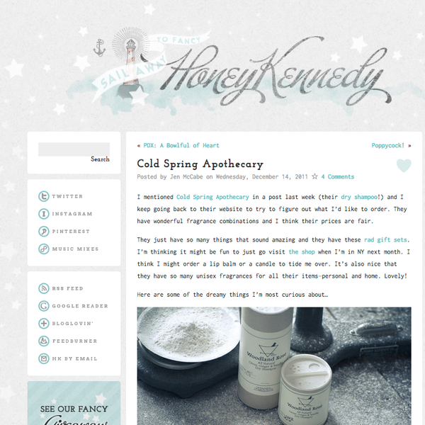 Honey Kennedy | Cold Spring Apothecary