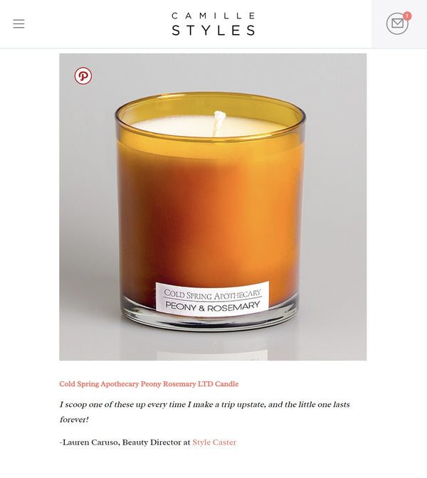 Camille Styles | Best Scented Candles