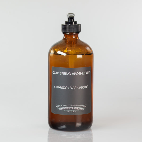 Cedarwood + Sage Hand Soap
