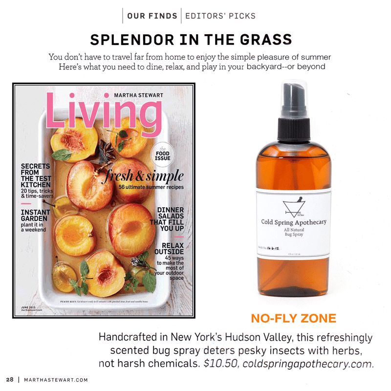 apple cider vinegar garden spray All Natural Bug Spray – Cold Spring Apothecary